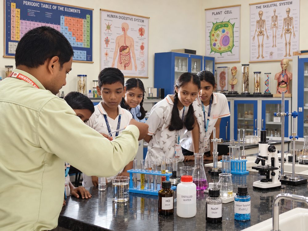 New academic session begins in the science lab